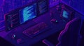 Neon Night Coder