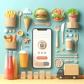 Savor the Future: Culinary Innovation at Your Fingertips! Royalty Free Stock Photo