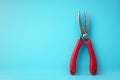 Cheerful Pliers and Screws Image Royalty Free Stock Photo