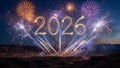 Happy New Year 2026! Royalty Free Stock Photo
