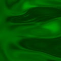 Abstract bright waves in elecric green