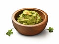 Unveiling the Ultimate Guacamole Recipe in a Rustic Brown Bowl!