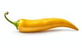 Sizzling Sunshine: The Vivid Allure of a Fresh Yellow Chili Pepper