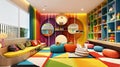 Vibrant Imagination Room Concept