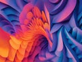 A vibrant and intricate abstract background featuring a mesmerizing fractal design