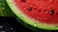 vibrant juicy watermelon background