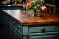 Vibrant Kitchen Table with Delicious Dishes, Interior Details for Inspiring Home Cooking Experience