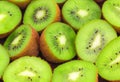 Vibrant kiwi fruit close up. Royalty Free Stock Photo
