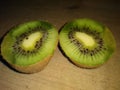 Vibrant Kiwi Fruit Slice: Refreshing Burst of Flavor