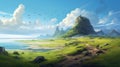 Fantasy Landscape Scenery Wallpaper For Desktop