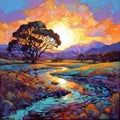 Vibrant Landscape Paintings Inspired By Erin Hanson