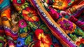 Vibrant Latin American Fabric Patterns
