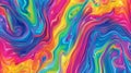 Vibrant liquid color flow background