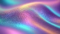 Vibrant and mesmerizing abstract holographic wave pattern