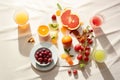 Vibrant Morning Feast: Colorful Breakfast Delight