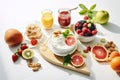 Vibrant Morning Feast: Colorful Breakfast Delight