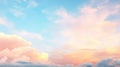 vibrant morning sky background