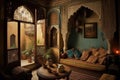 Vibrant Moroccan Interior Design Living Room
