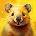 Vibrant Mouse Painting In High Resolution By Loish