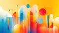 Vibrant Multicolor Gradient Background Design