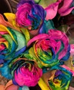 Vibrant Multicolored Roses for Valentines Day