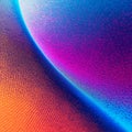 Vibrant Neon Abstract Wave with Colorful Gradient Light Royalty Free Stock Photo