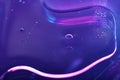 Vibrant neon purple liquid background