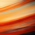 Vibrant Orange Abstract Painting With Bold Colorful Lines Royalty Free Stock Photo