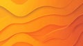 Vibrant Orange Abstract Wavy Background Royalty Free Stock Photo
