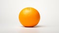 Vibrant Orange Citrus Fruit - Fresh and Juicy Slice on White Background, Perfect for Health and Nutrition Concepts Royalty Free Stock Photo