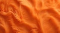 Vibrant Orange Fur Material: Dynamic Color-field With Cashmere Texture