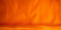 Vibrant orange leather texture with a subtle sheen Royalty Free Stock Photo