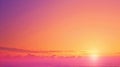 Vibrant oranges yellows and purples fade into each other in this beautiful gradient sunset background