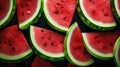 vibrant organic watermelon background