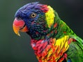 Vibrant Parrot Portrait