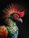 Vibrant Parrot Portrait