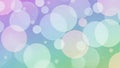 Vibrant Pastel Bokeh Background with Soft Gradient Colors Royalty Free Stock Photo