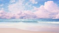 vibrant pastel summer background