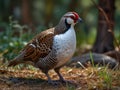 Vibrant Pheasant in Natural Woodland Setting, AI-Generated Wildlife Portrait