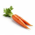 Vibrant Photorealistic Carrots: High-quality Rendered Images Royalty Free Stock Photo