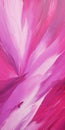 Vibrant Pink Abstract Painting With Energetic Impasto Brushstrokes Royalty Free Stock Photo