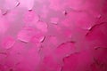 Vibrant pink abstract textured surface. Cracked paint creates unique pattern. Ideal for design projects. Modern aesthetic. Bold Royalty Free Stock Photo