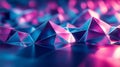 Vibrant Pink and Blue Abstract Geometric Background Royalty Free Stock Photo