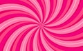 Vibrant Pink Curved Ray star Sunburst Background Royalty Free Stock Photo