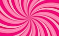 Vibrant Pink Curved Ray star Sunburst Background Royalty Free Stock Photo