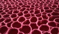 Vibrant pink honeycomb pattern Royalty Free Stock Photo