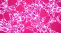 Vibrant pink interconnected network of microscopic glowing structures for science and biology Royalty Free Stock Photo