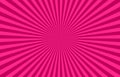 Vibrant Pink Sunburst Pattern Background Royalty Free Stock Photo