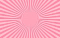 Vibrant Pink Sunburst Pattern Background Royalty Free Stock Photo