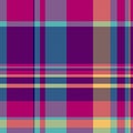 Vibrant pixelated plaid pattern. A digital, retroinspired aesthetic ideal for backgrounds, textile designs, or abstract art Royalty Free Stock Photo